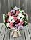 Букет цветов из: Альстромерии, Гвоздики, Розы и Хризантемы в Первомайском Тульской области
