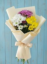 Букет цветов из:  Хризантемы в Первомайском Тульской области