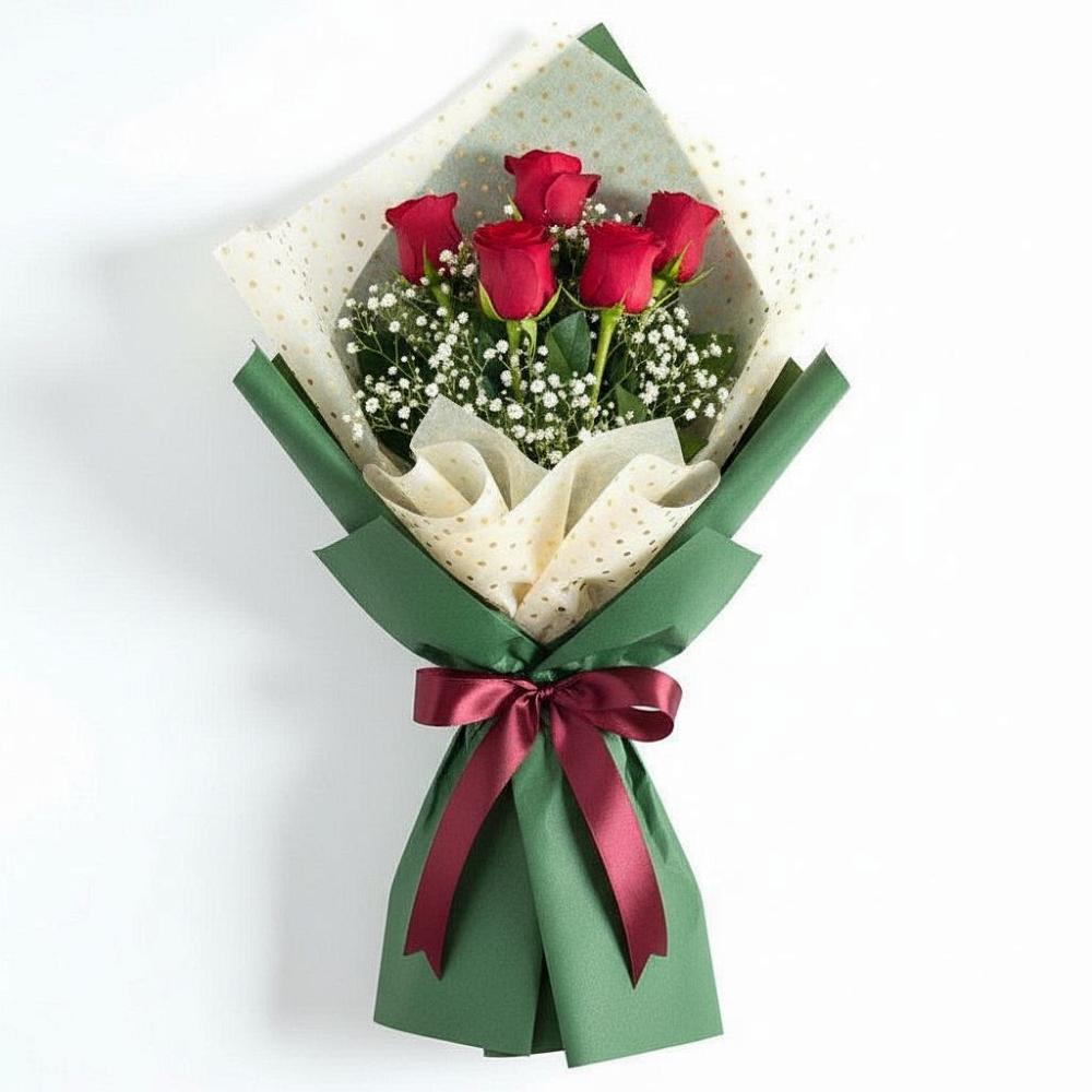 Букет цветов из: Розы в Первомайском Тульской области