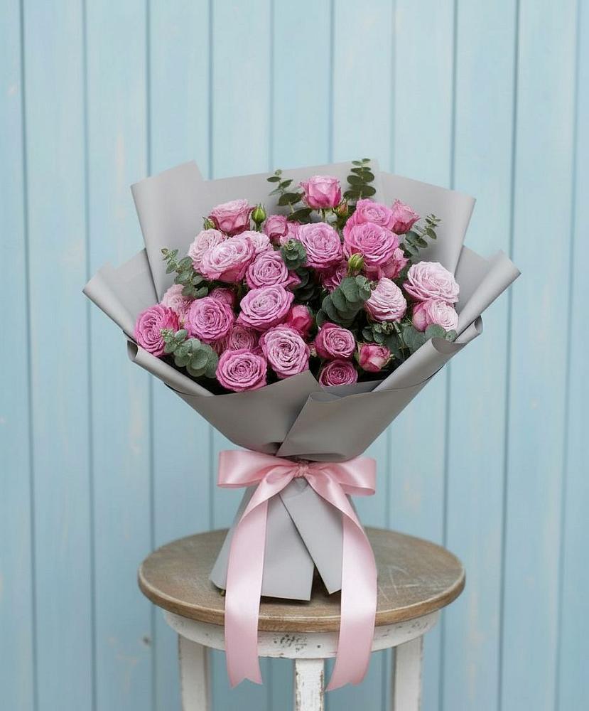 Букет цветов из: Розы в Первомайском Тульской области