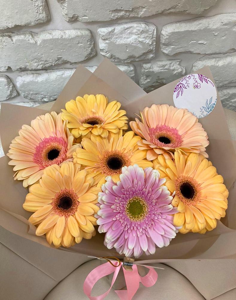 Букет цветов из: Герберы в Первомайском Тульской области