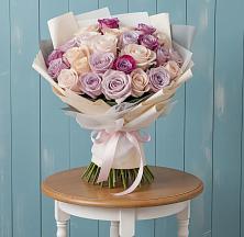 Букет цветов из:  Розы в Первомайском Тульской области