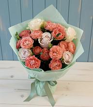 Букет цветов из:  Розы в Первомайском Тульской области