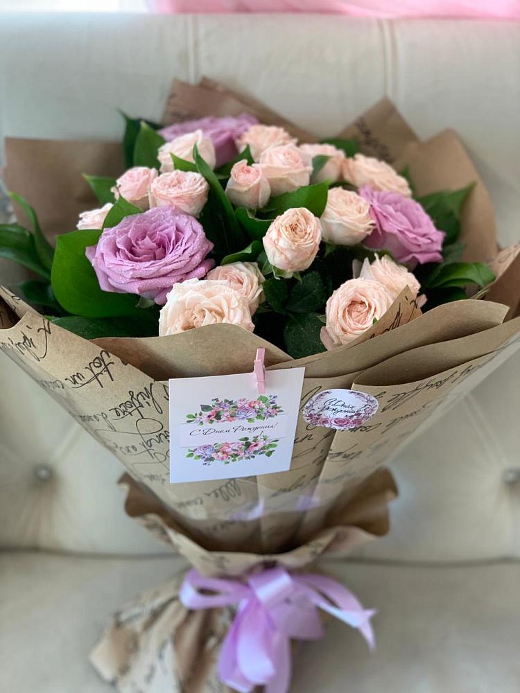 Букет цветов из: Розы в Первомайском Тульской области