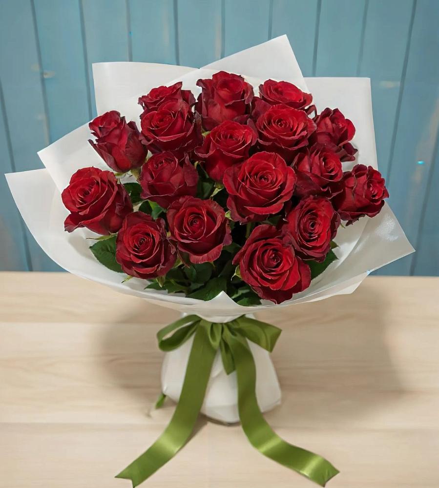 Букет Красные розы в Первомайском Тульской области