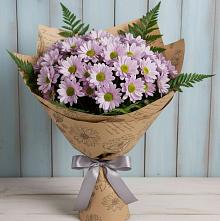 Букет цветов из:  Хризантемы #REPLACE_PRED# Первомайском Тульской области