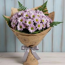 Букет цветов из:  Хризантемы в Первомайском Тульской области