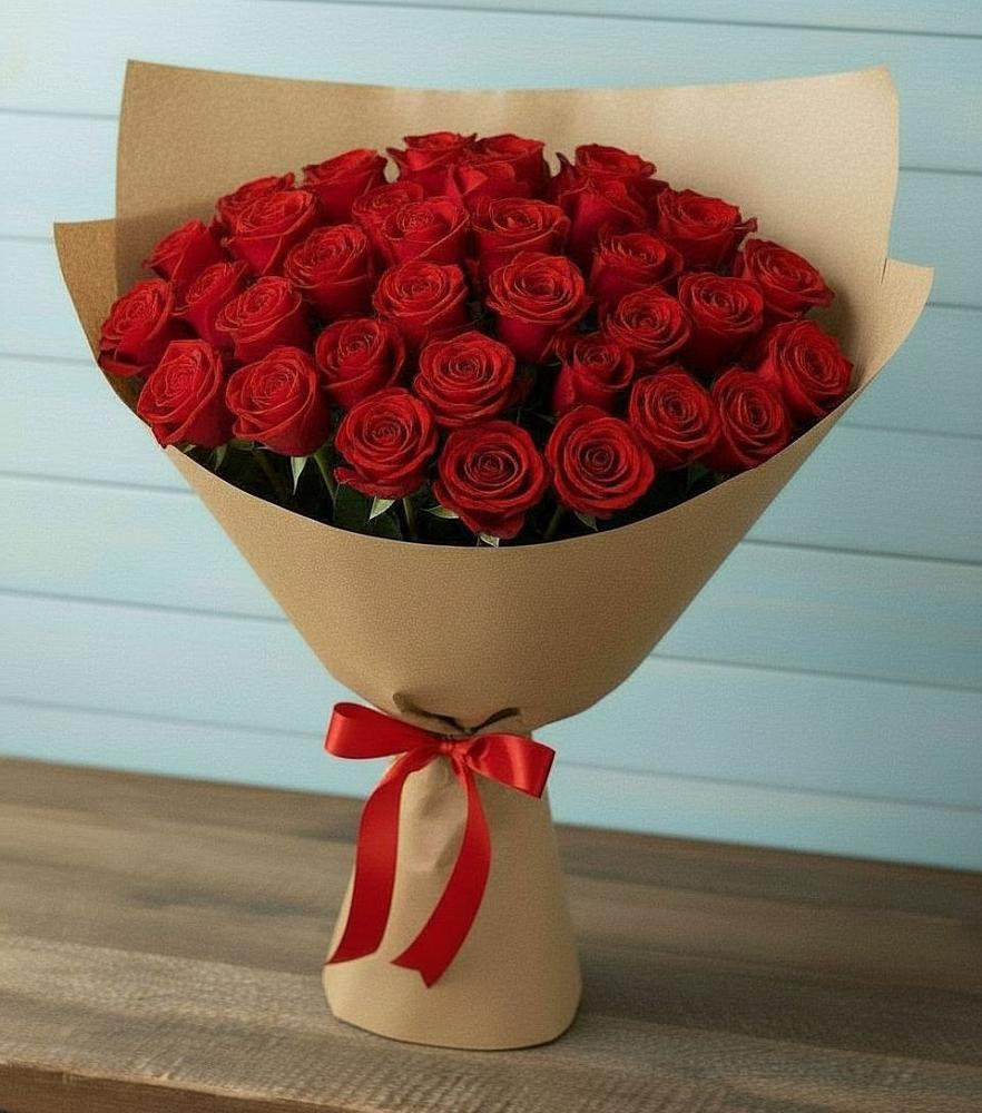 Букет Красные розы Милано в Первомайском Тульской области
