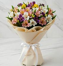 Букет цветов из:  Альстромерии в Первомайском Тульской области