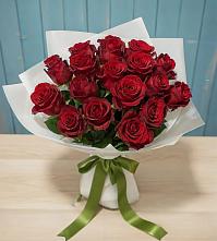 Букет Красные розы в Первомайском Тульской области