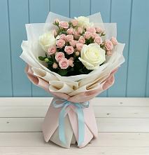 Букет цветов из:  Розы #REPLACE_PRED# Первомайском Тульской области