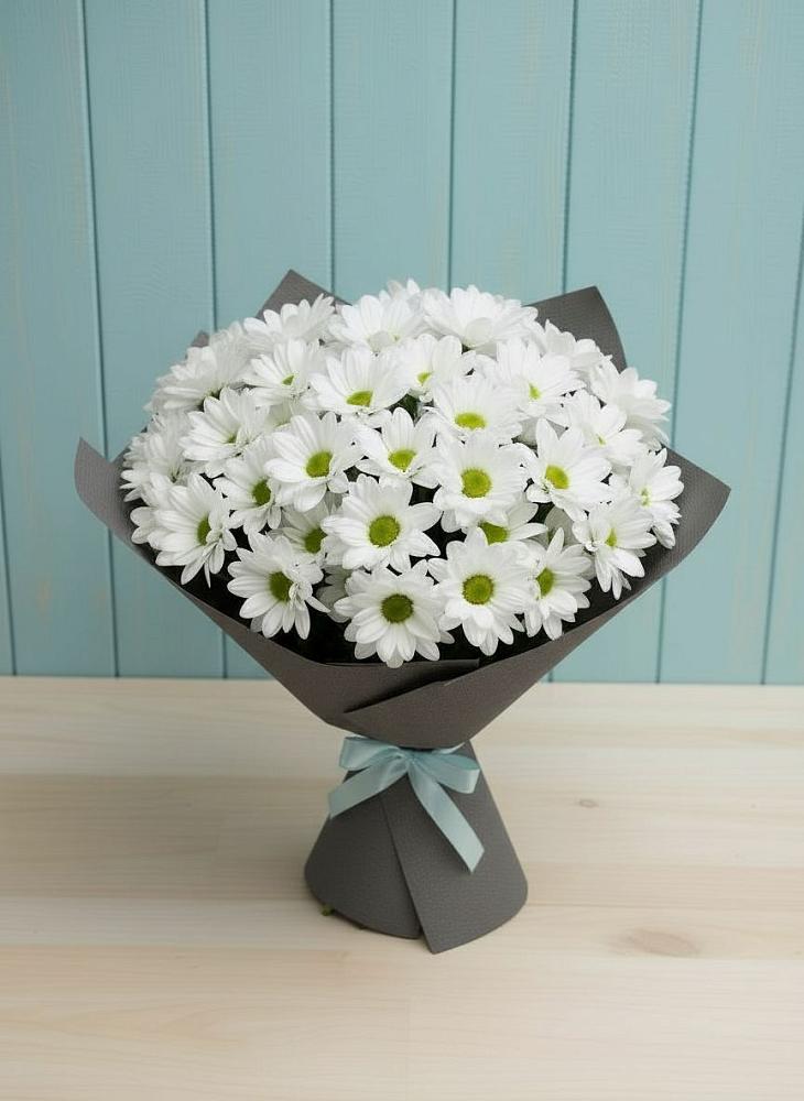 Букет цветов из: Хризантемы в Первомайском Тульской области