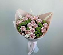 Букет цветов из:  Розы и Хризантемы #REPLACE_PRED# Первомайском Тульской области