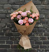 Букет цветов из:  Розы в Первомайском Тульской области