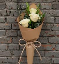 Букет цветов из:  Розы в Первомайском Тульской области