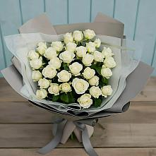 Букет Белоснежная нежность в Первомайском Тульской области