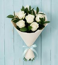 Букет цветов из:  Розы в Первомайском Тульской области