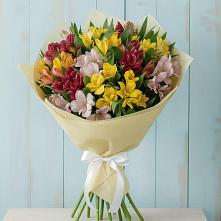 Букет цветов из:  Альстромерии в Первомайском Тульской области