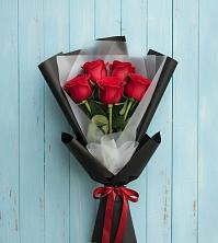 Букет цветов из:  Розы в Первомайском Тульской области
