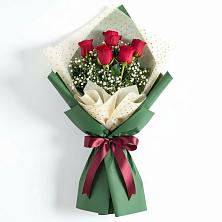 Букет цветов из:  Розы в Первомайском Тульской области