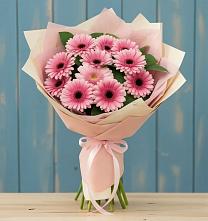 Букет цветов из:  Герберы в Первомайском Тульской области